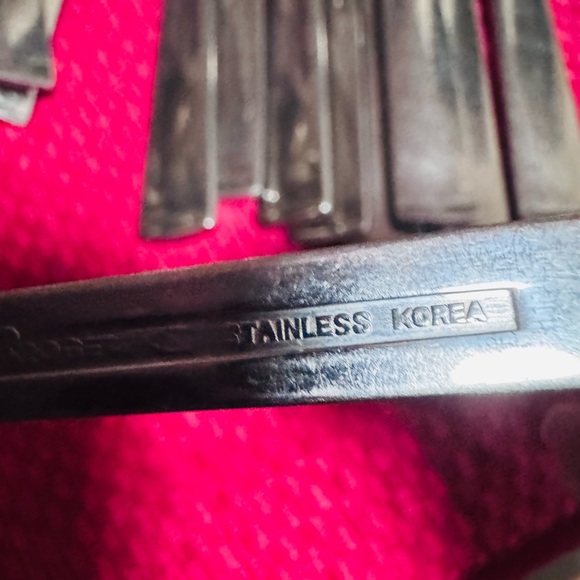 46 pc Vintage Stainless Steel Cutlery Set Flatware - Picture 4 of 4